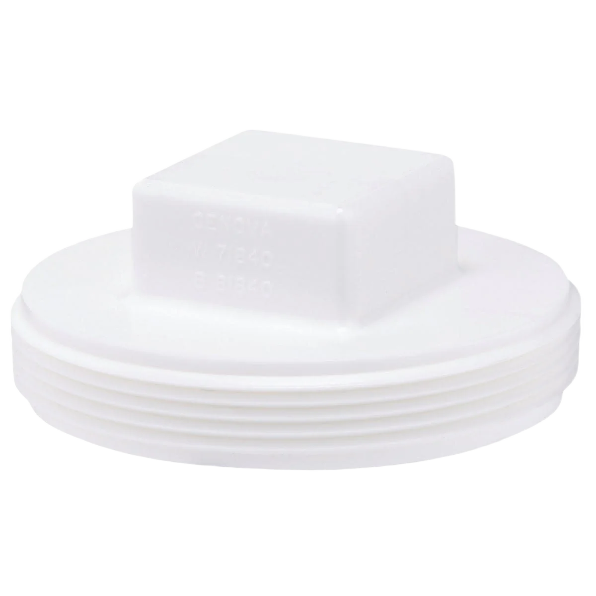 Detailed IPEX Canplas 4 In. Square Head PVC Plug Innovative