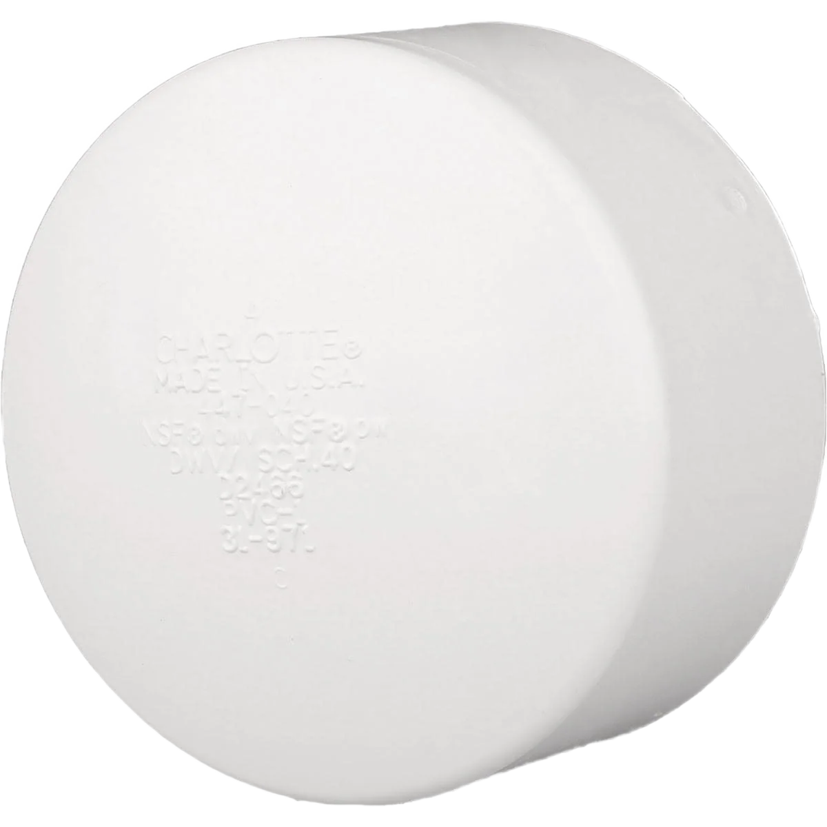 Sophisticated Charlotte Pipe 6 In. FIP Schedule 40 PVC Cap Soft