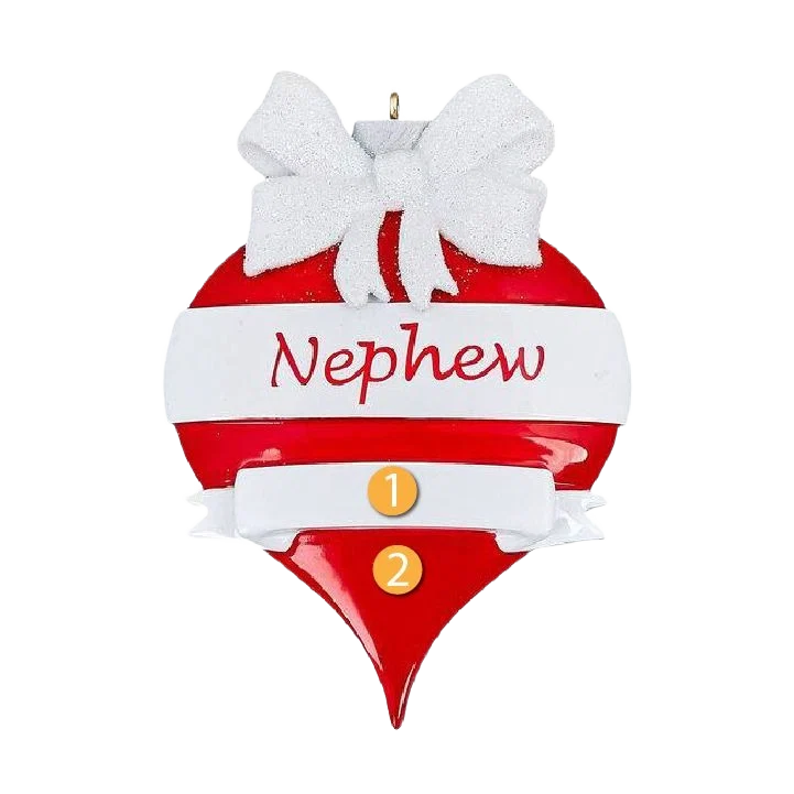 Clean Rudolph Me Personalized Nephew Ornament Comfortable