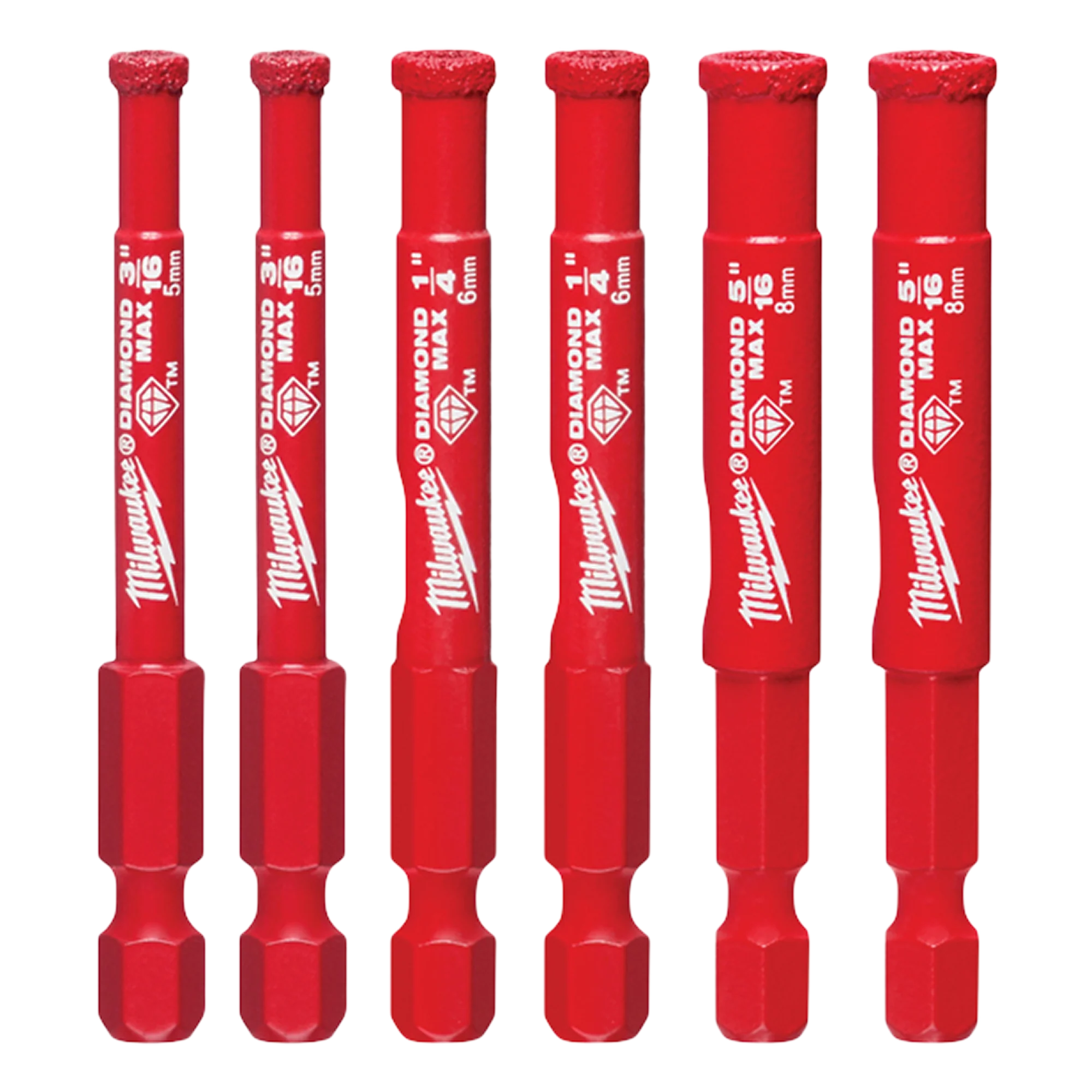 Healthy Milwaukee 3PC DIAMOND MAX™ Hole Saw Bit Set Eco-Friendly