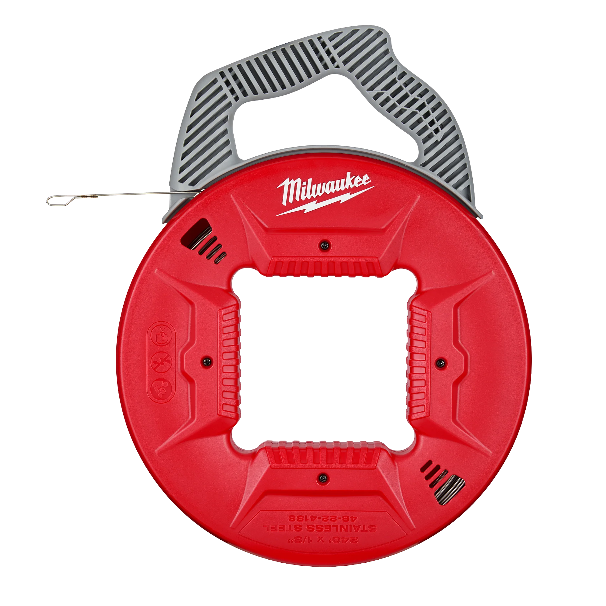 Clean Milwaukee 240' 1 8 Stainless Steel Fish Tape Fine Crafted