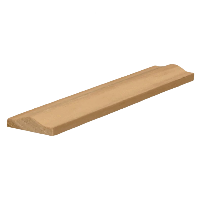 Solid Stairtrends 1-1 4 x 3 8 Poplar Rail Fillet for 1-1 4 Square Balusters Authentic