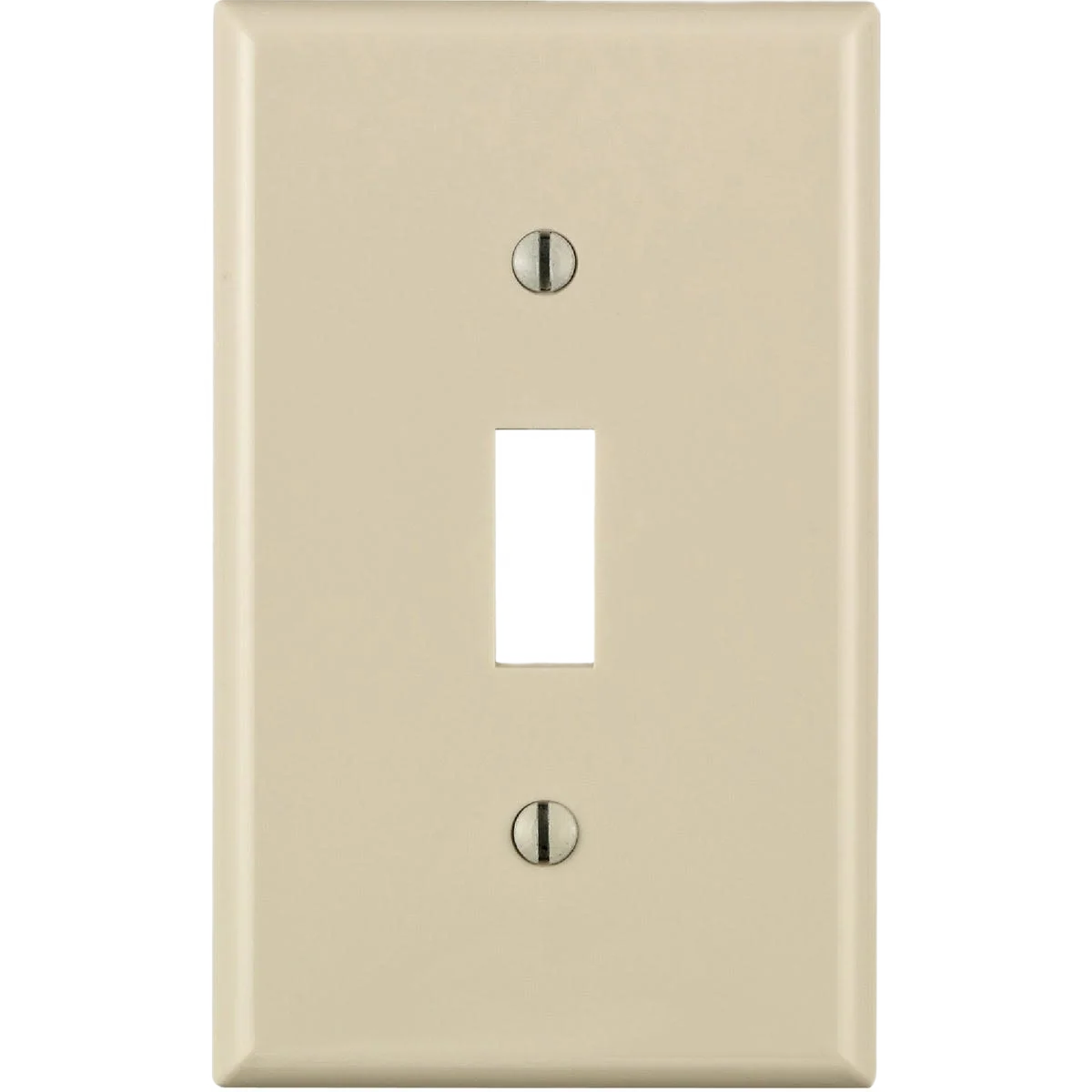 Traditional Leviton Toggle Switch 1-Gang Light Almond Wall Plate Trusted