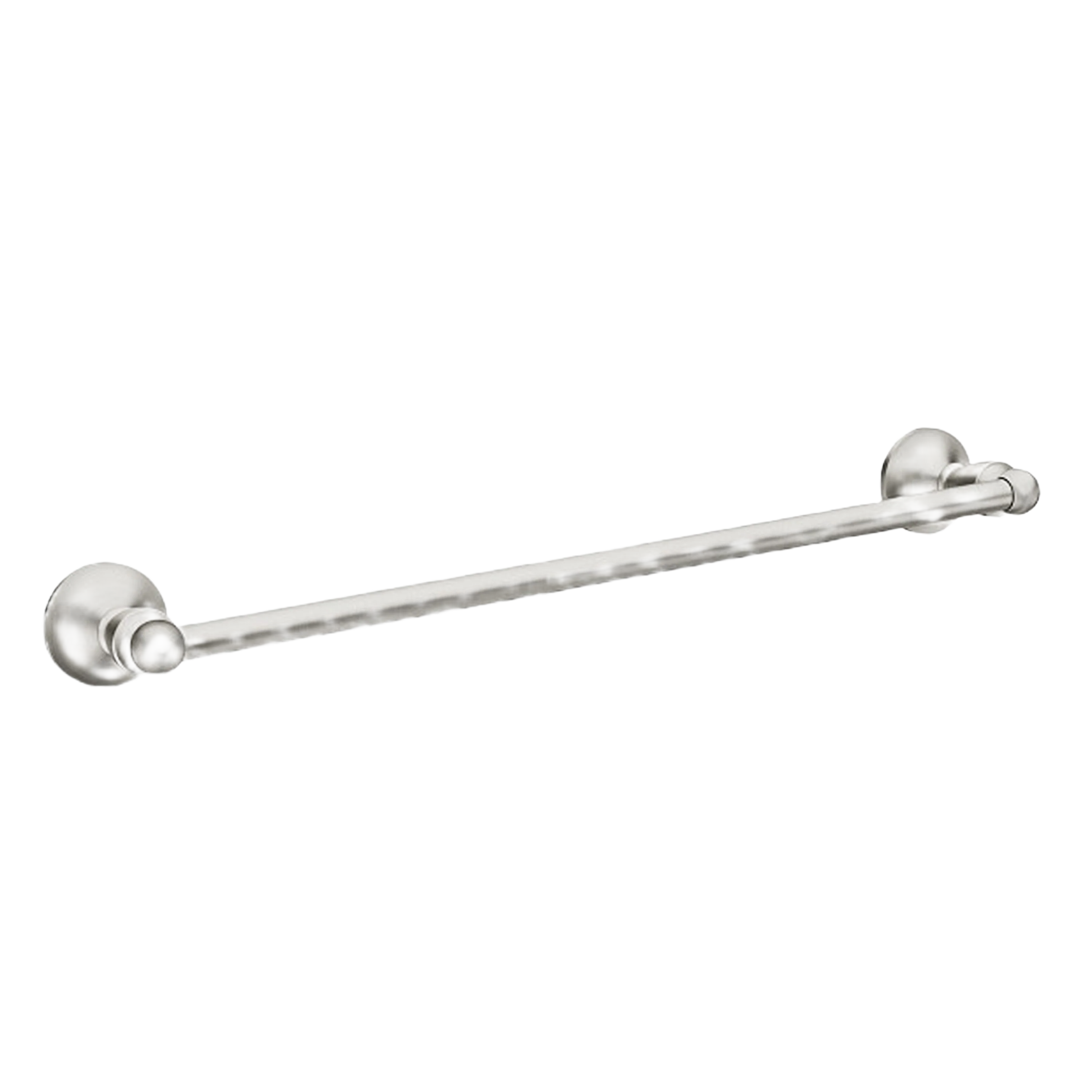 Enhanced Moen Wembley Brushed Nickel Towel Bar 18 in. High-End