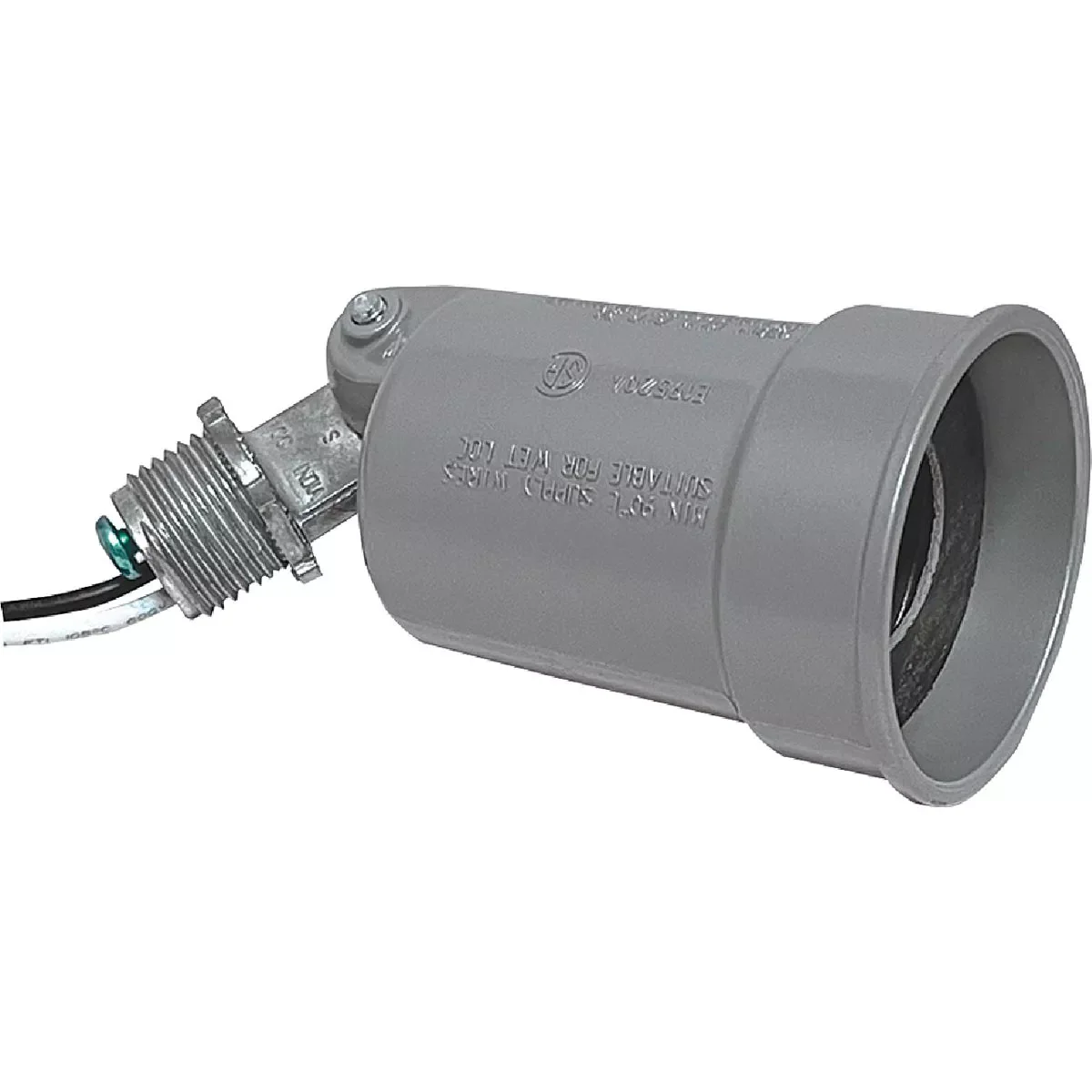 Casual Southwire PAR38 Gray Weatherproof Lamp Holder Sustainable