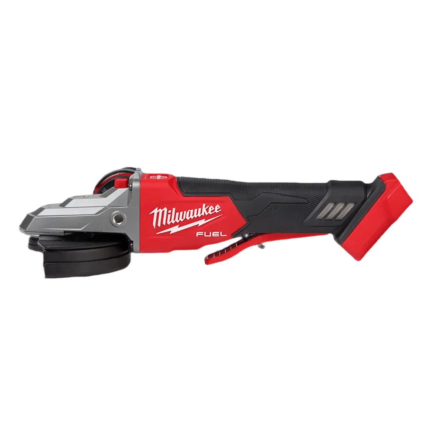 Recyclable Milwaukee M18 FUEL™ 5 Flathead Angle Grinder w Paddle Switch Fine Crafted