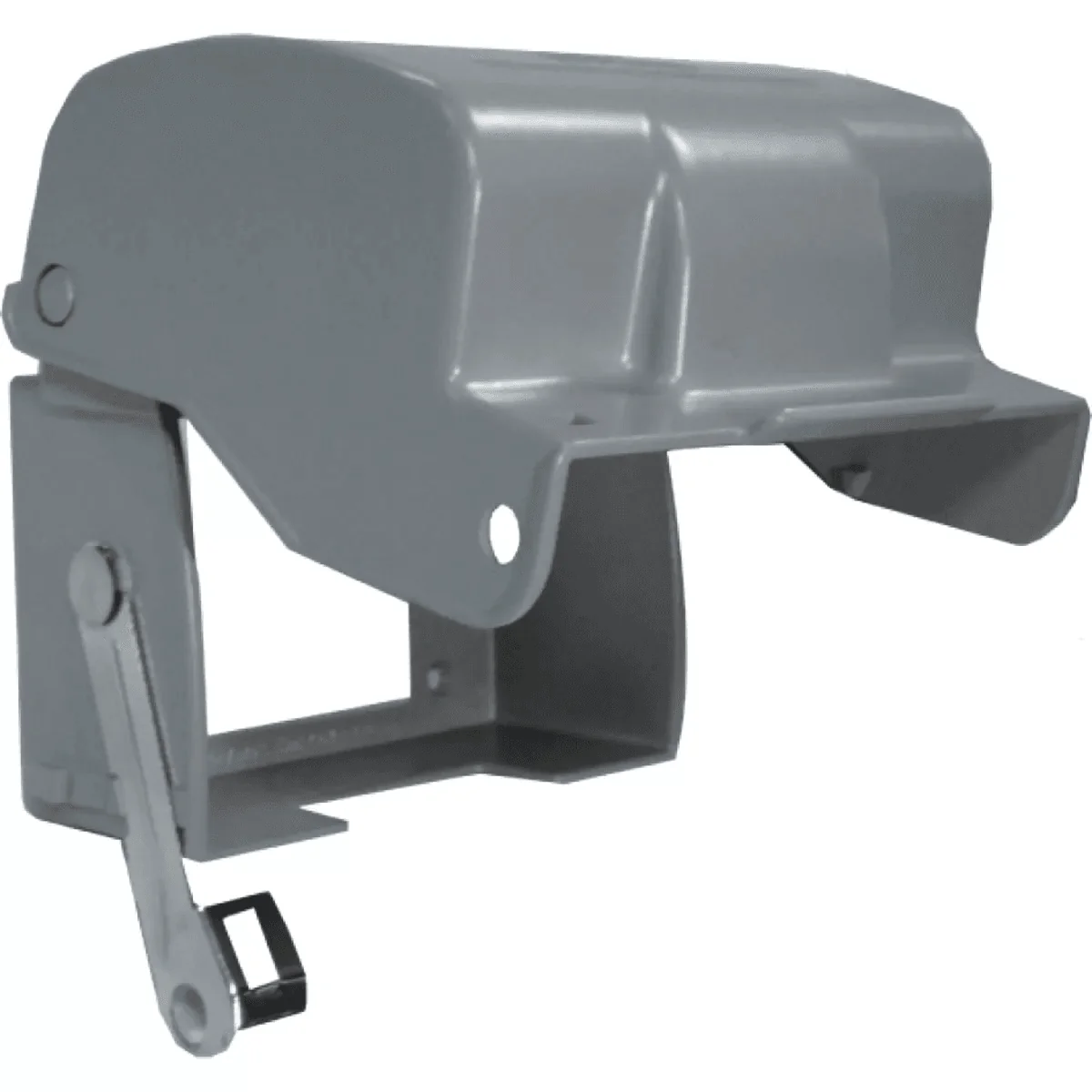 Recyclable Southwire Single Gang Gray Metallic Horizontal While In-Use Extra-Duty Rated Multi-Use Cover Excellent