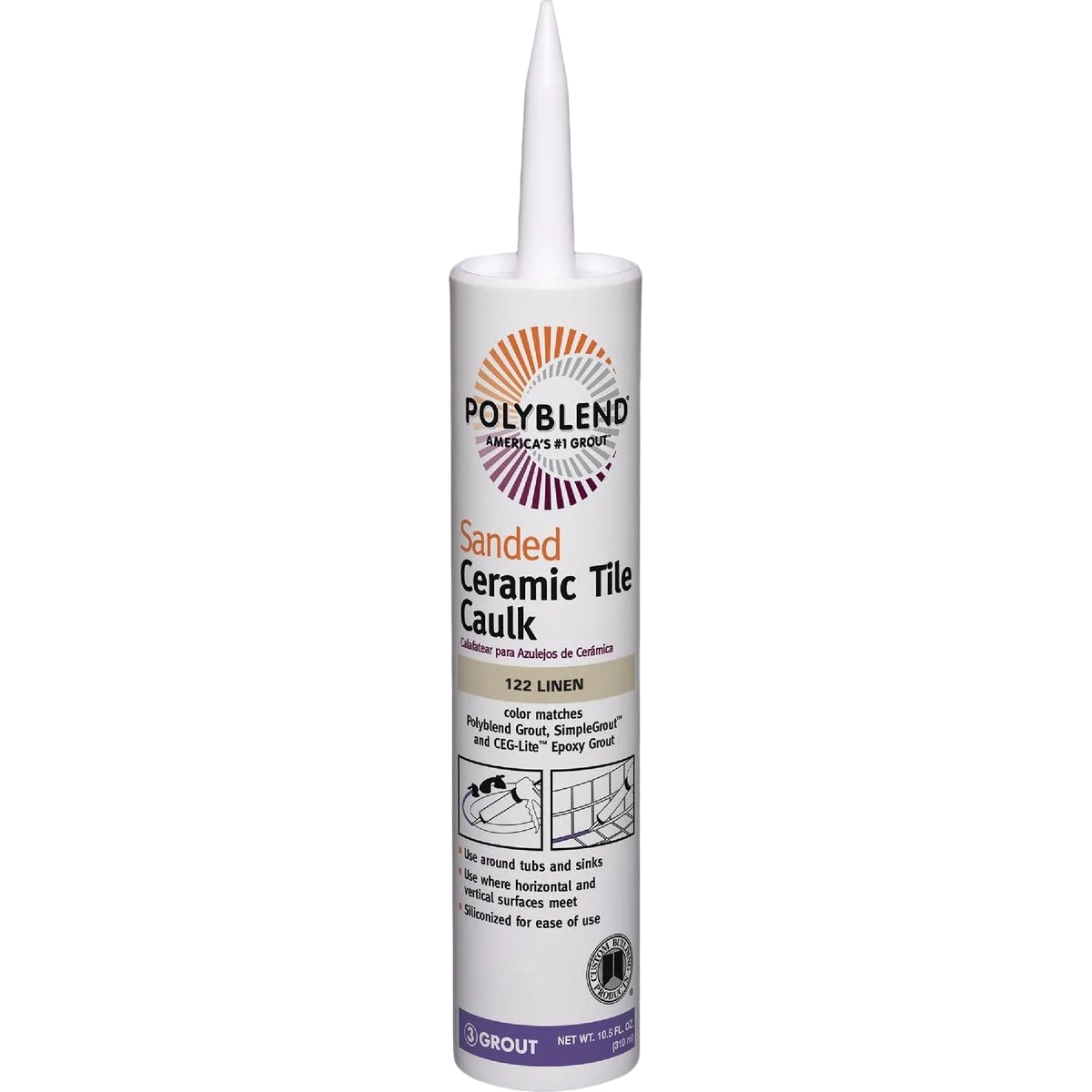 Eco-Friendly Polyblend Ceramic Tile Caulk Exclusive