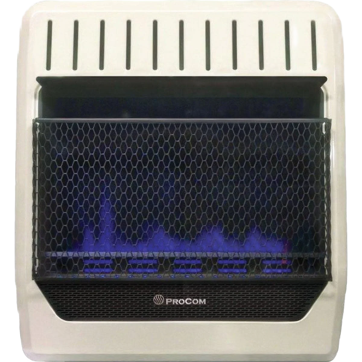 Modern Mr. Heater 20 000 BTU Blue Flame Dual Fuel Vent Wall Heater Soft