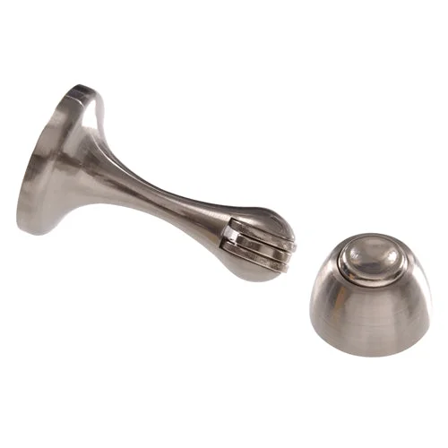 Breathable Hillman Satin Nickel Magnetic Door Stop Unique