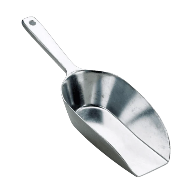 Safe HIC Kitchen 8.75 Flat Bottom Food Utility Scoop Expertly Made