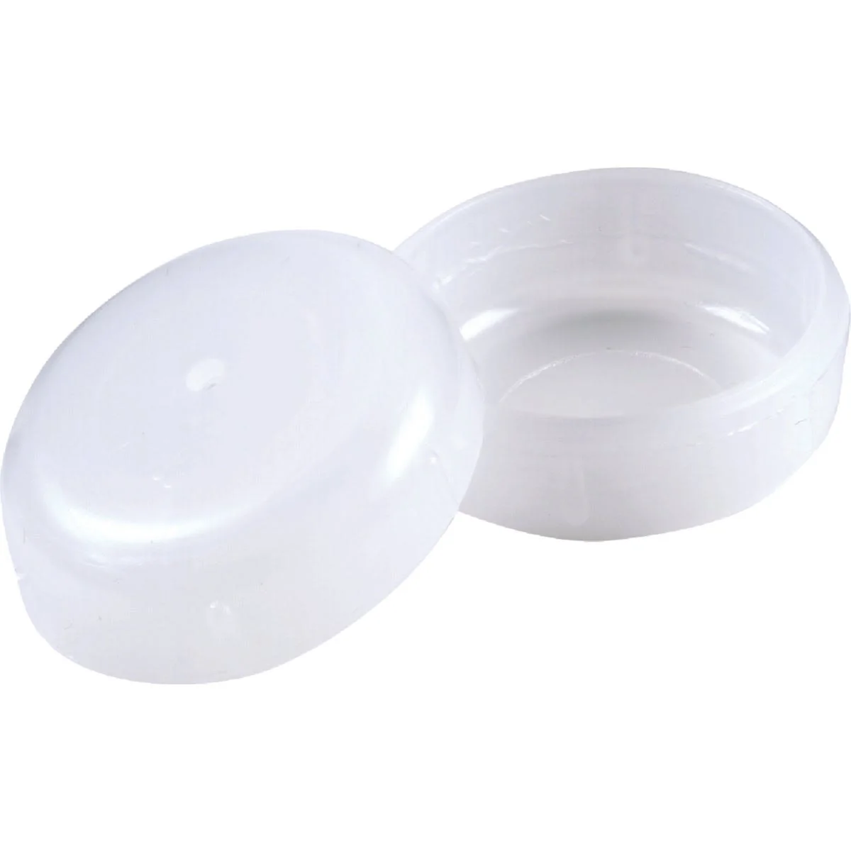 Carefully Designed Do it 1-1 2 In. White Round Patio Furniture Cap for Wrought Iron 4-Pack Stylish