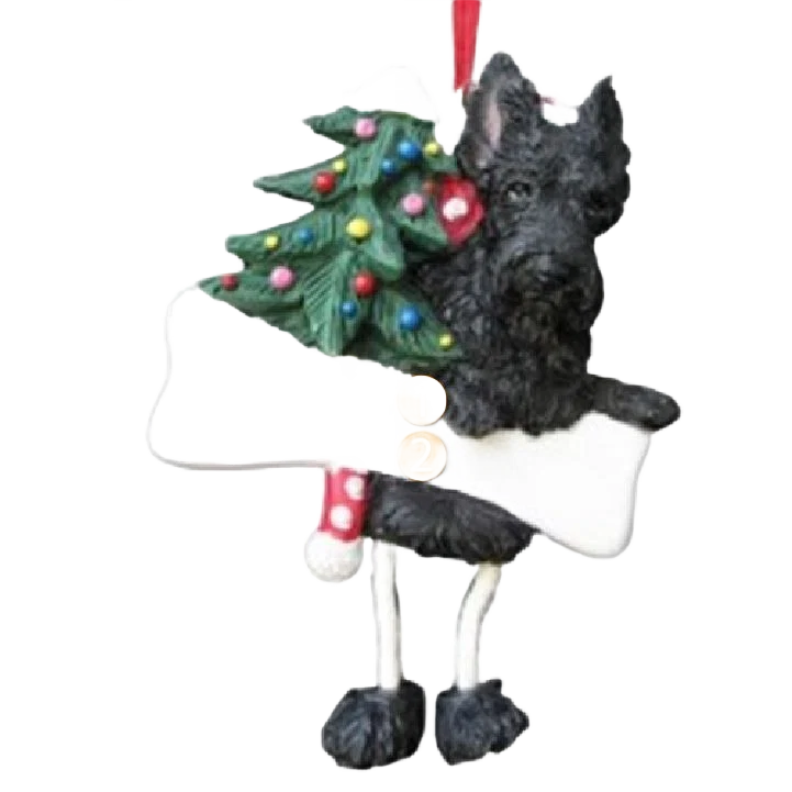 Top-Quality E S Pets Personalized Scottie Dangling Legs Ornament Easy-to-Use