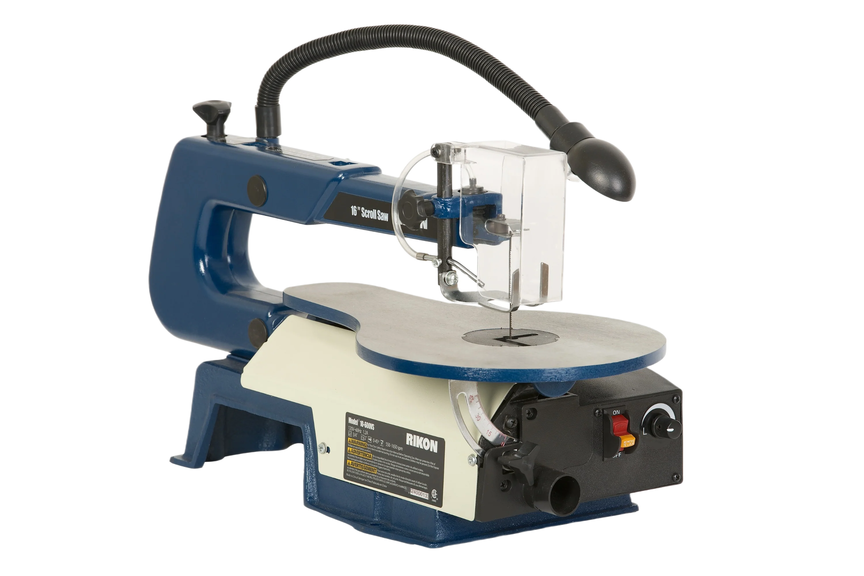 Green RIKON 16 in. Scroll Saw Safe