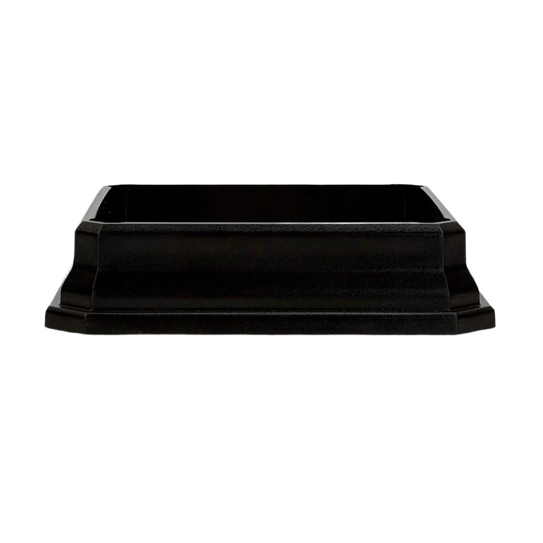 World-Class TimberTech RadianceRail Express 5 x 5-In. Matte Black Post Skirt Innovative