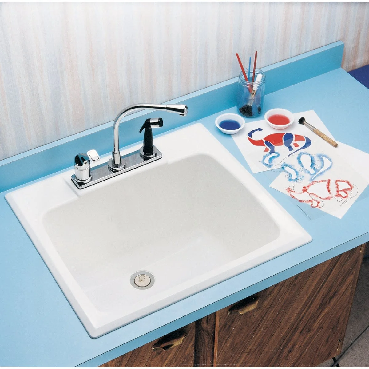 Quality E.L. Mustee Sons Countertop Sink Prestigious