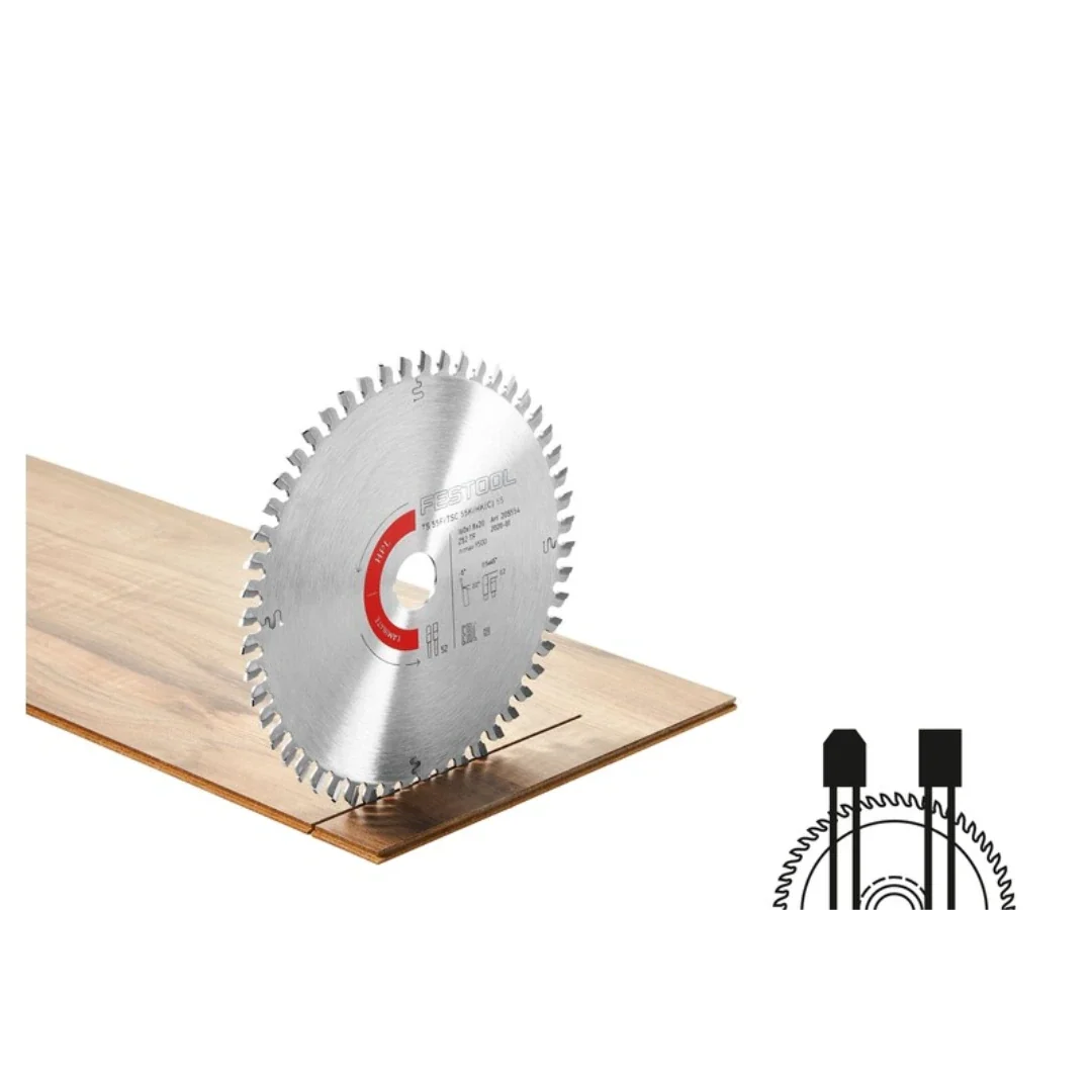 Luxury Festool 496309 TS 55 EQ Solid Surface - Laminate Saw Blade 48 Teeth Reliable