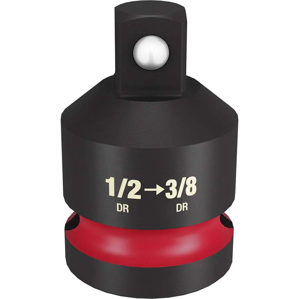 Fine Crafted Milwaukee SHOCKWAVE™ Impact Duty™ 1 2 Drive 3 8 Socket Reducer Durable