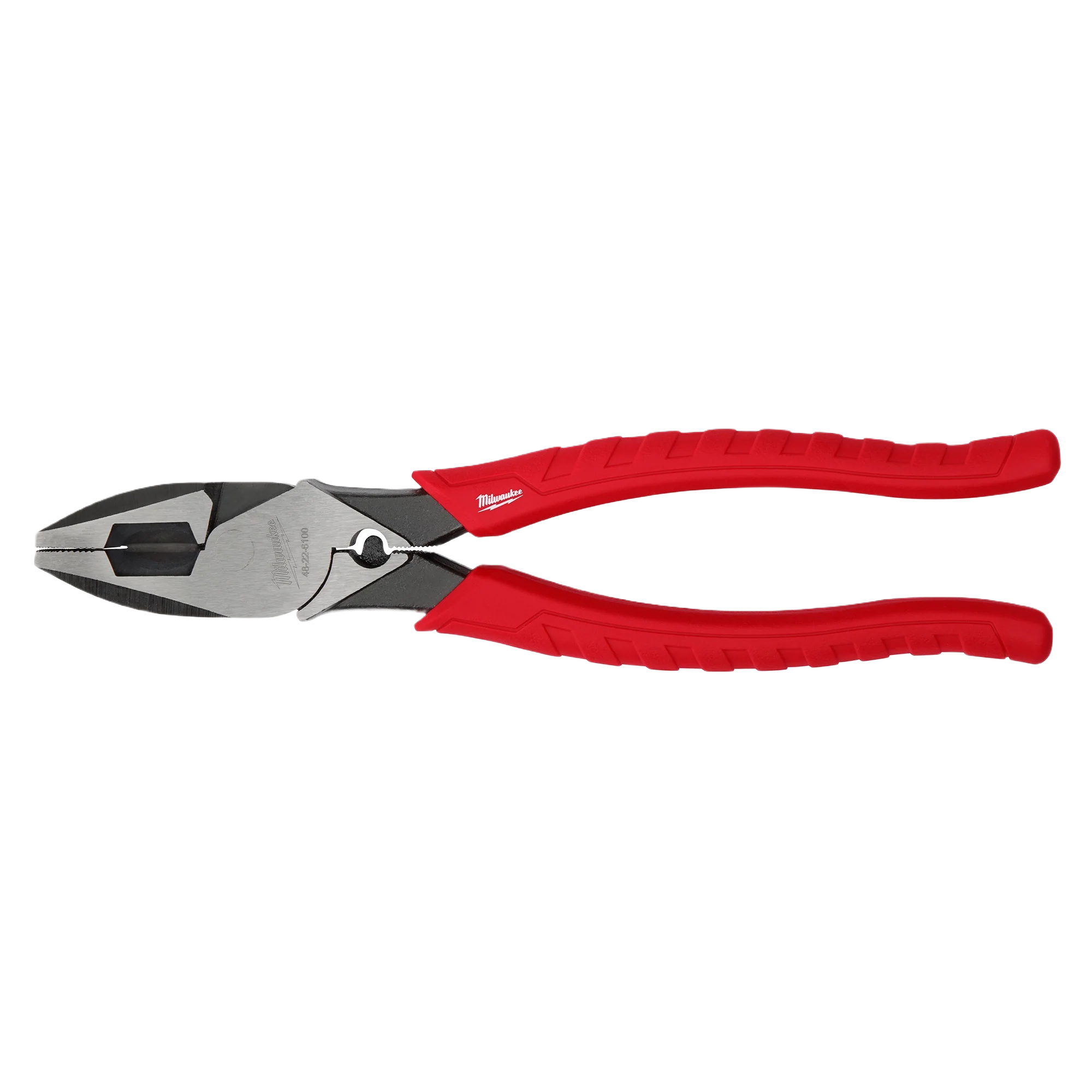 Next-Generation Milwaukee 9 Comfort Grip High Leverage Lineman's Pliers w Crimper Easy-to-Use