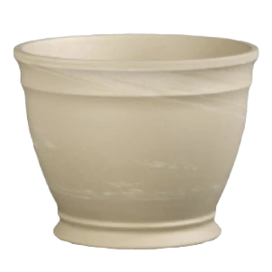 Advanced Border Concepts Gallicus Granite Clay Pot 6 in. x 7.75 in. Classic