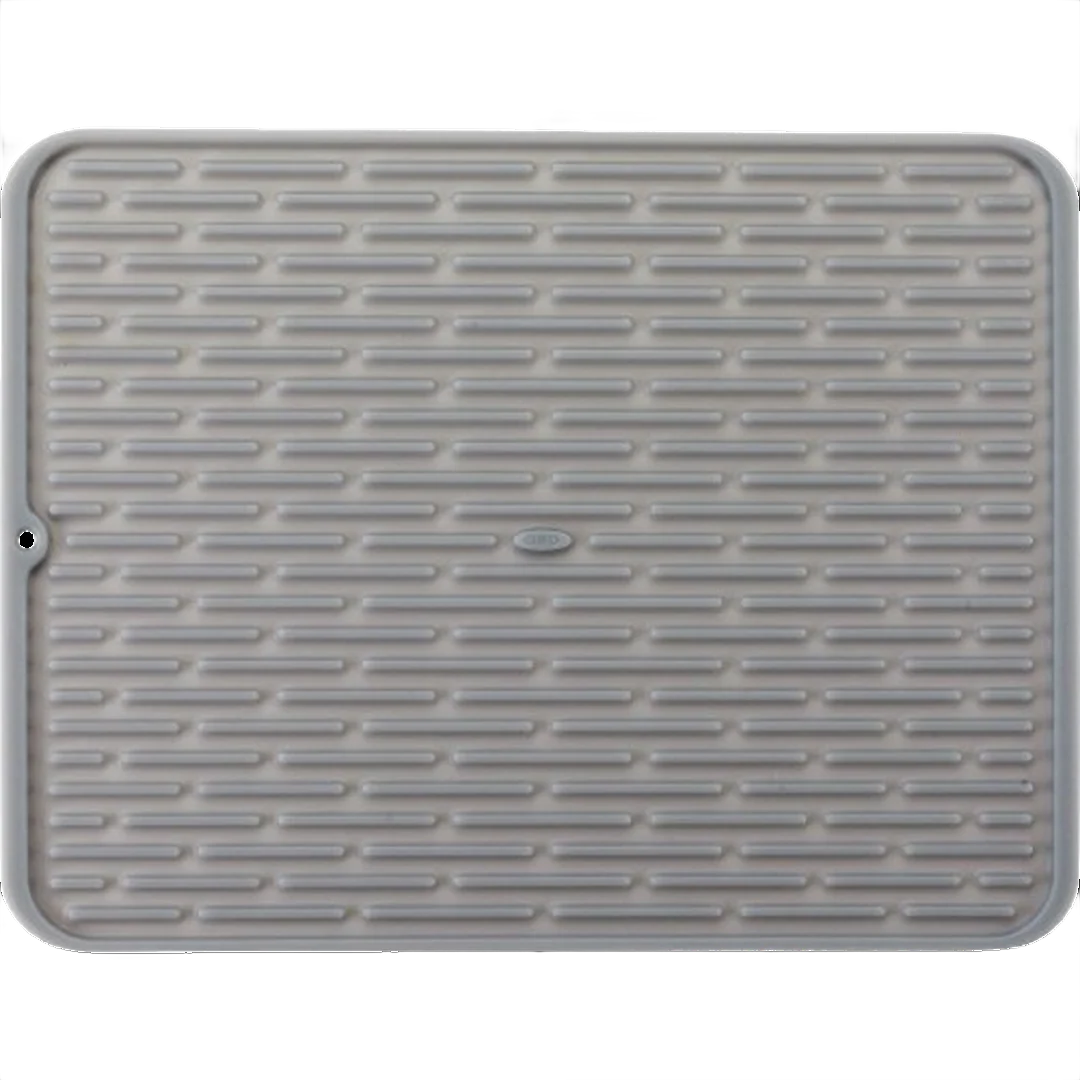 Reliable OXO Good Grips Large Gray Silicone Drying Mat Exceptional