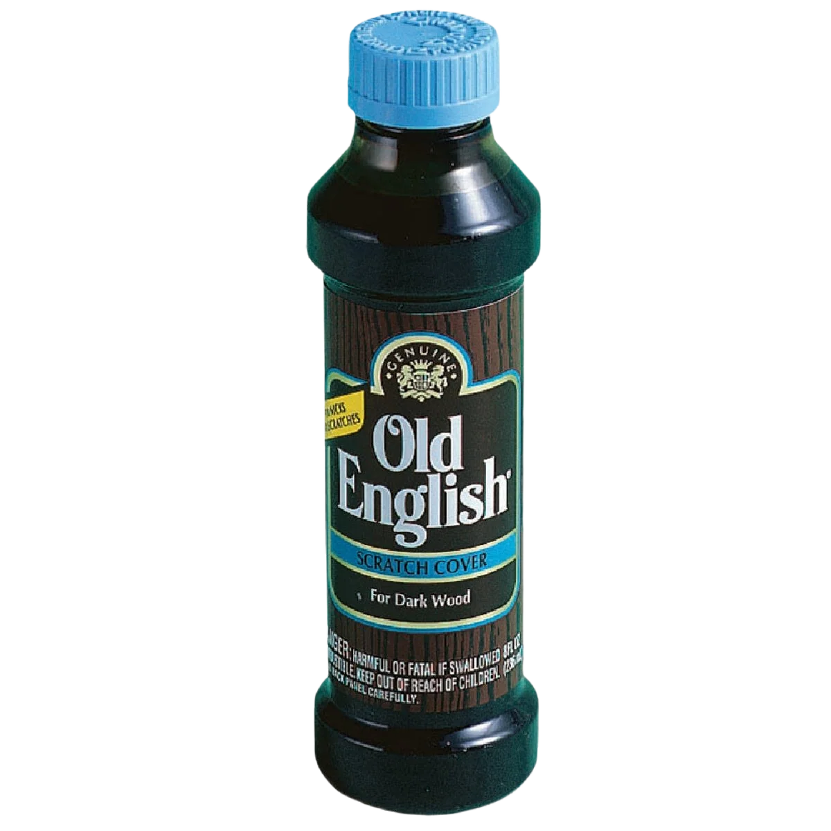 Practical Old English Scratch Cover Wood Polish for Dark Wood 8 oz. Minimalist