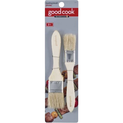 User-Friendly Goodcook Pastry Basting Brushes 2 Piece Set Minimalist