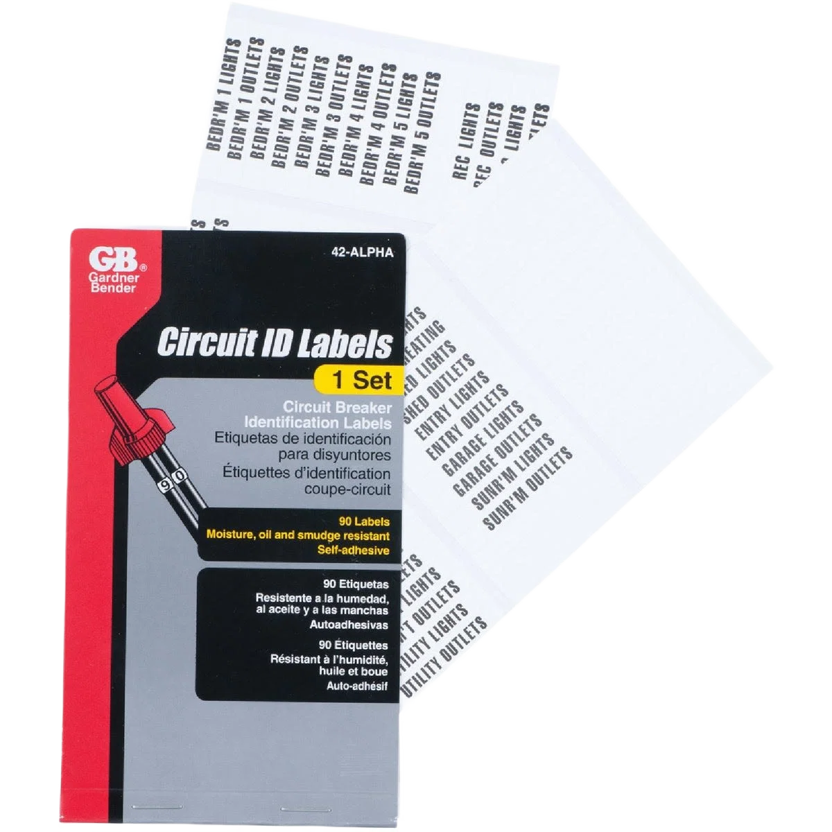 Premium Gardner Bender Pocket Pack Wire Labels Elegant