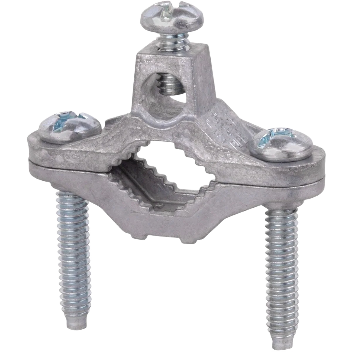 Premium Southwire 1 2 In. to 1 In. 10 SOL STR to 2 STR Zinc Ground Clamp Secure