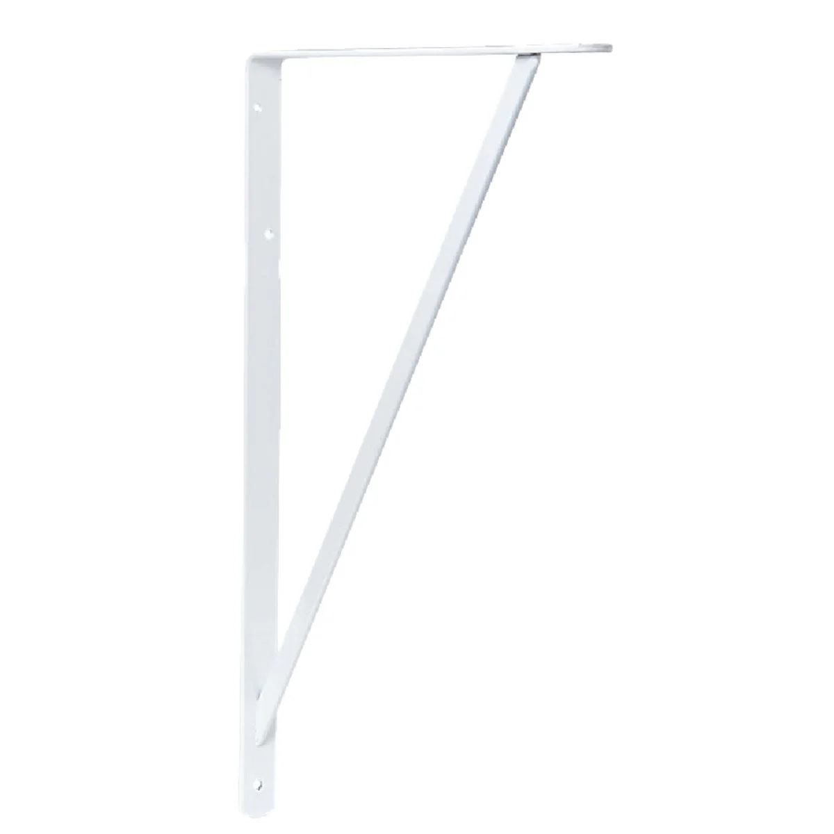 Superior Knape Vogt 208 Series White L-Bracket 22 In. D x 14 In. H Verified