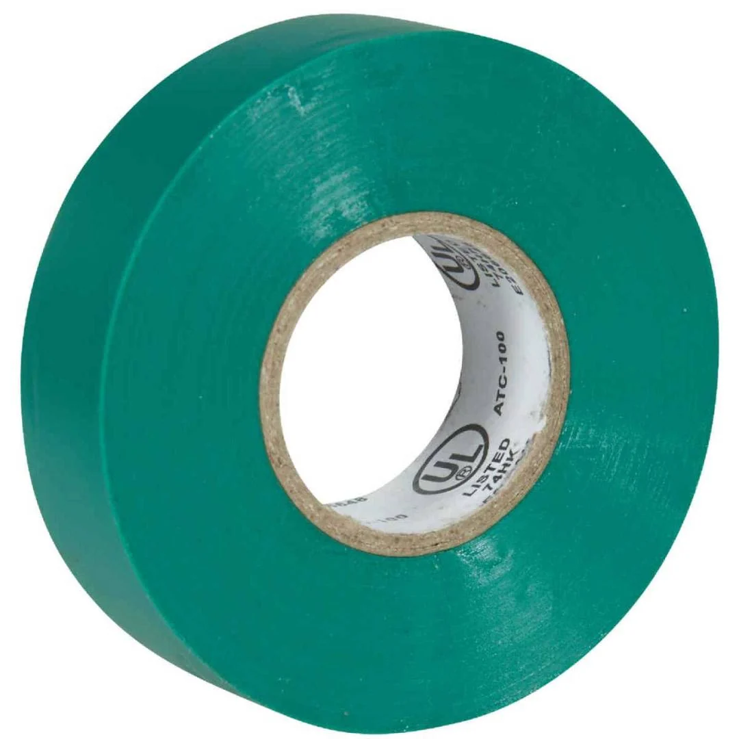 Trendy Do it 3 4 in. x 60 ft. General Purpose Green Vinyl Electrical Tape Professional