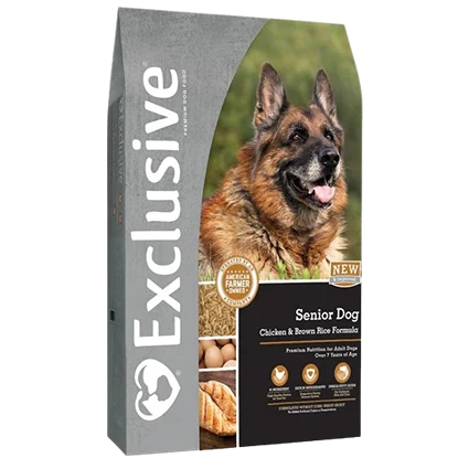 Optimized Exclusive Chicken Brown Rice Senior Dry Dog Food 30 lb. Innovative