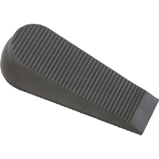 High-Grade National Hardware 6 Gray Super Wedge Door Stop Relaxed