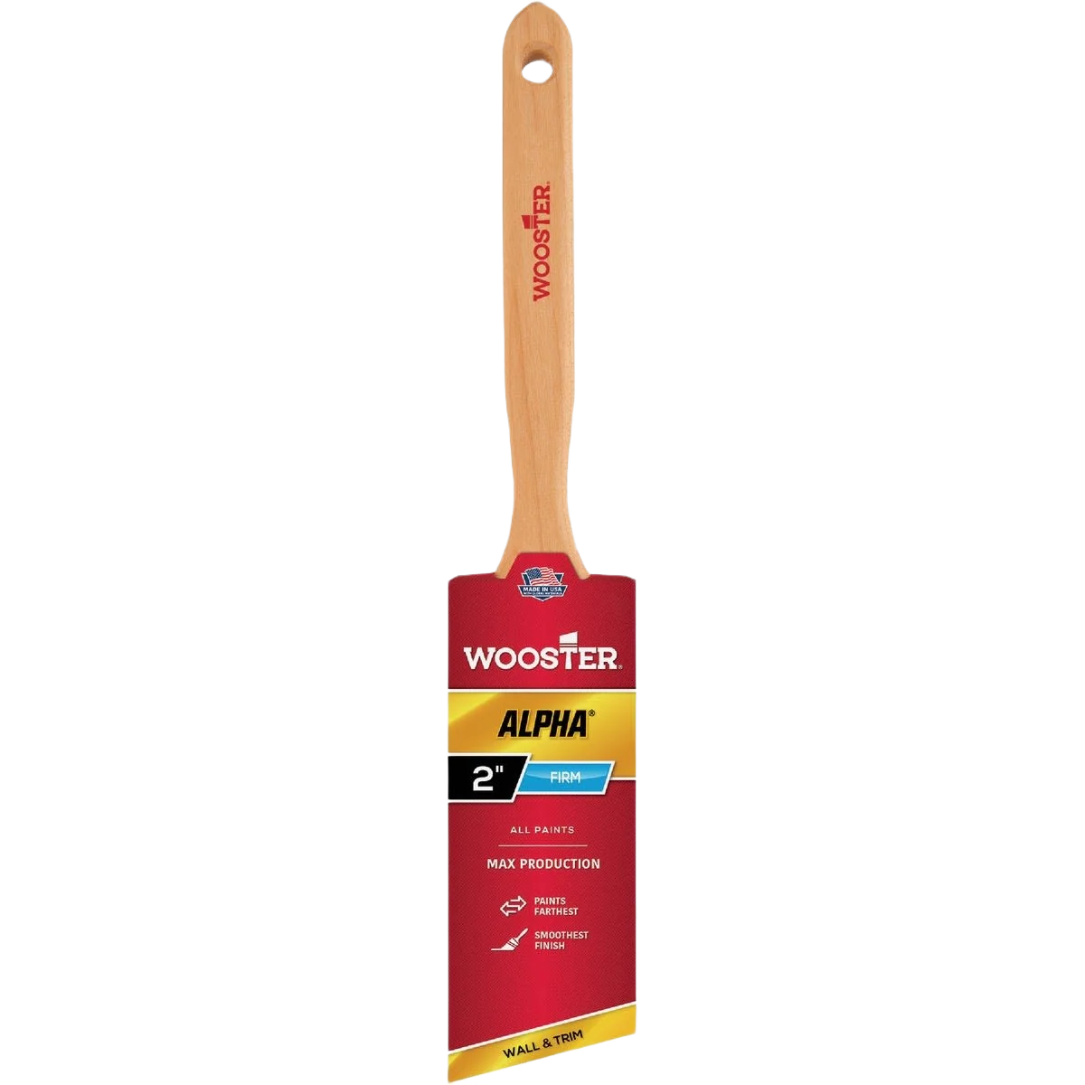 First-Class Wooster Alpha 2 in. Angle Sash Paint Brush Carefully Designed