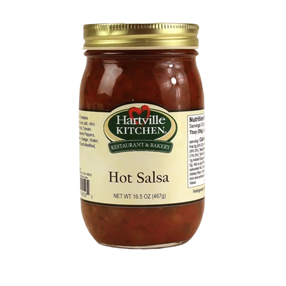User-Friendly Hartville Kitchen Hot Salsa 16.5 oz. Enhanced