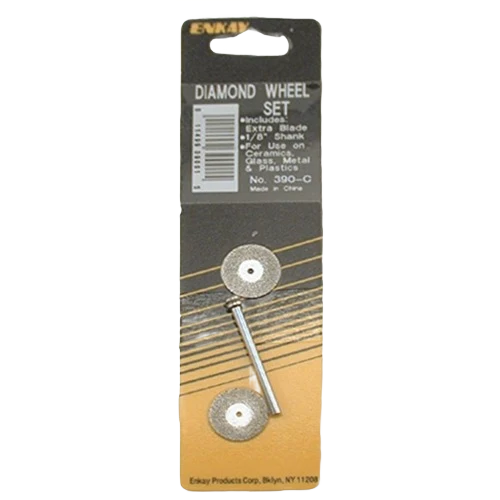 Proven Enkay 3 Pc 3 4 in. Diamond Wheel Set 1 8 in. Shank Stylish