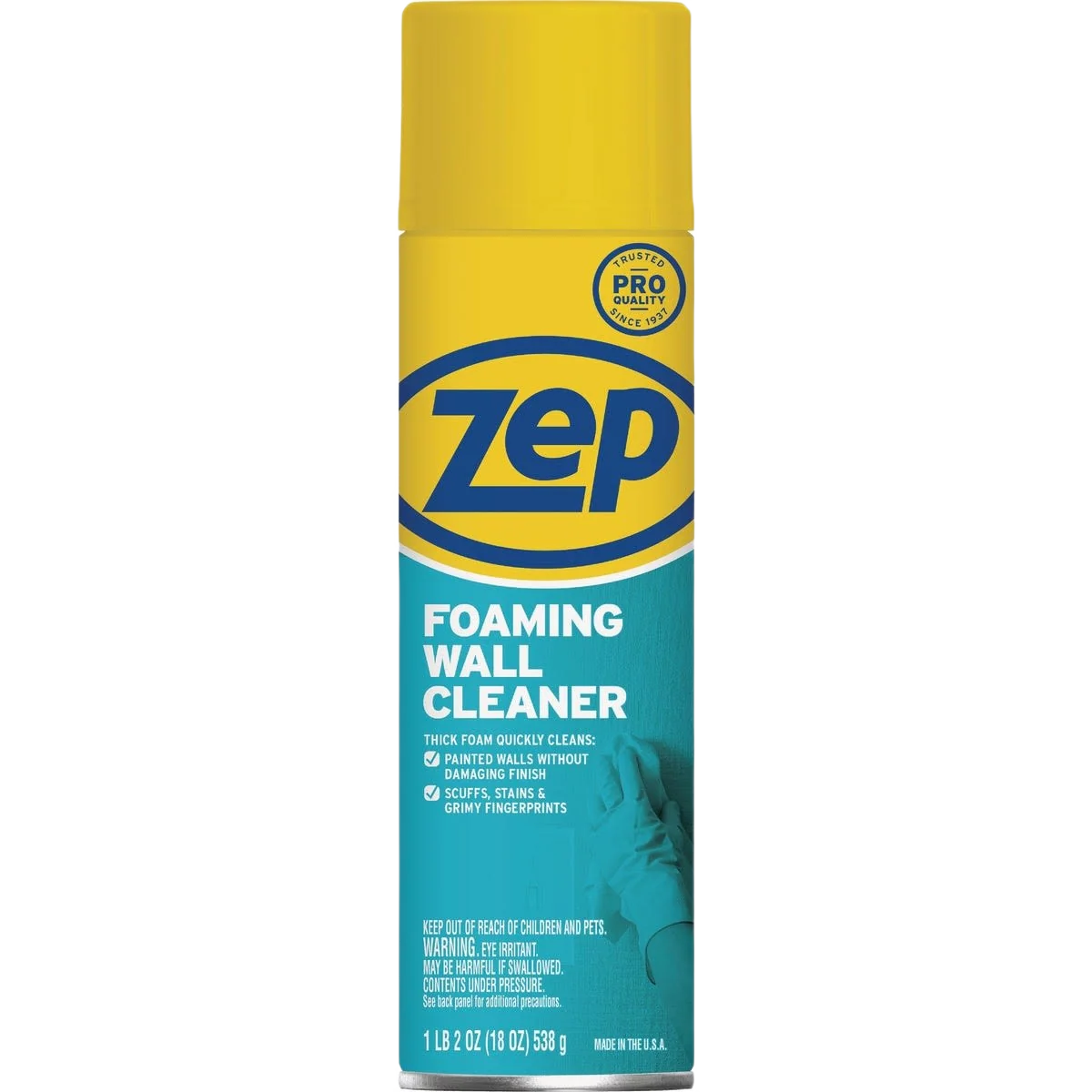 Traditional Zep Foaming Wall Cleaner 18 oz. High-Grade