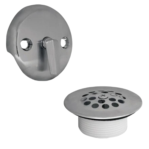 Reliable Danco Trip Lever Tub Drain Trim Kit with Overflow in Chrome Refined