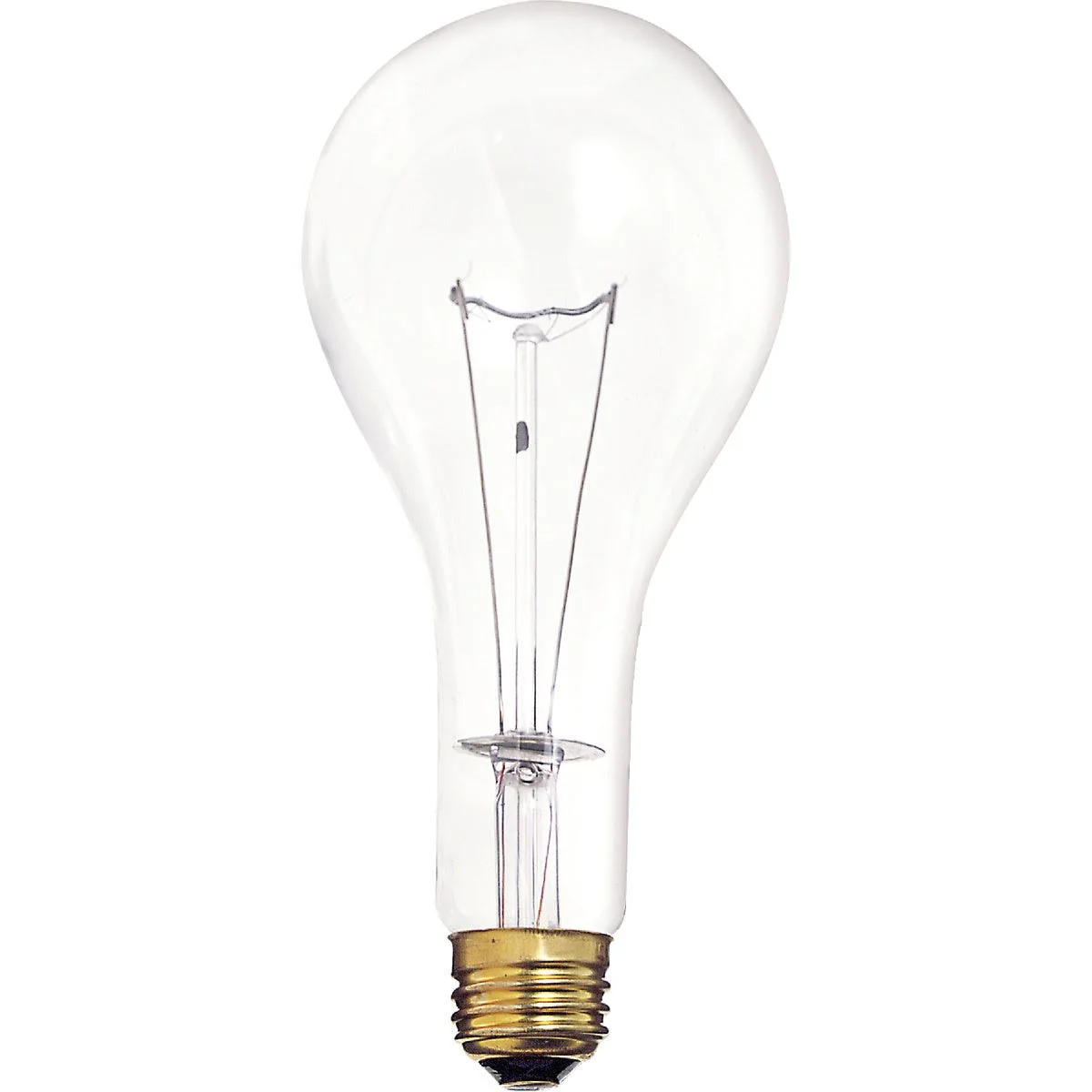 Convenient Satco 300 Watt PS25 Incandescent Clear Light Bulb Unique