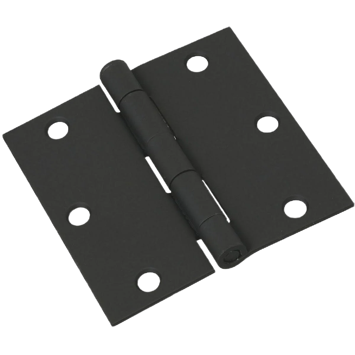 Exceptional National 3-1 2 Square Black Door Hinge Efficient