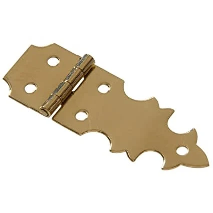 Breathable Hillman 5 8 x 1-7 8 Solid Brass Decorative Hinge w Bright Brass Finish Official