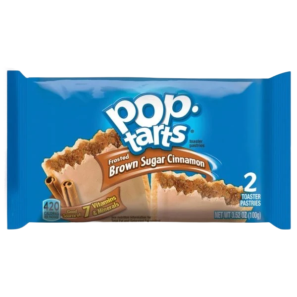 Casual Kellogg's Frosted Brown Sugar Cinnamon Pop-Tarts 2-Pack Excellent