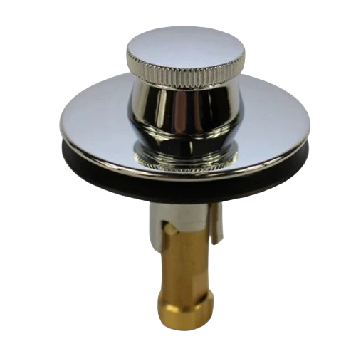 Soft Danco Lift and Turn Drain Stopper in Chrome Functional