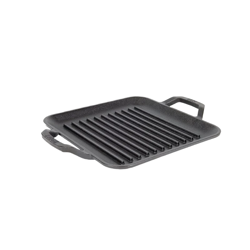 Environmentally Friendly Lodge Cast Iron Square Grill Pan 11 in. Trendy