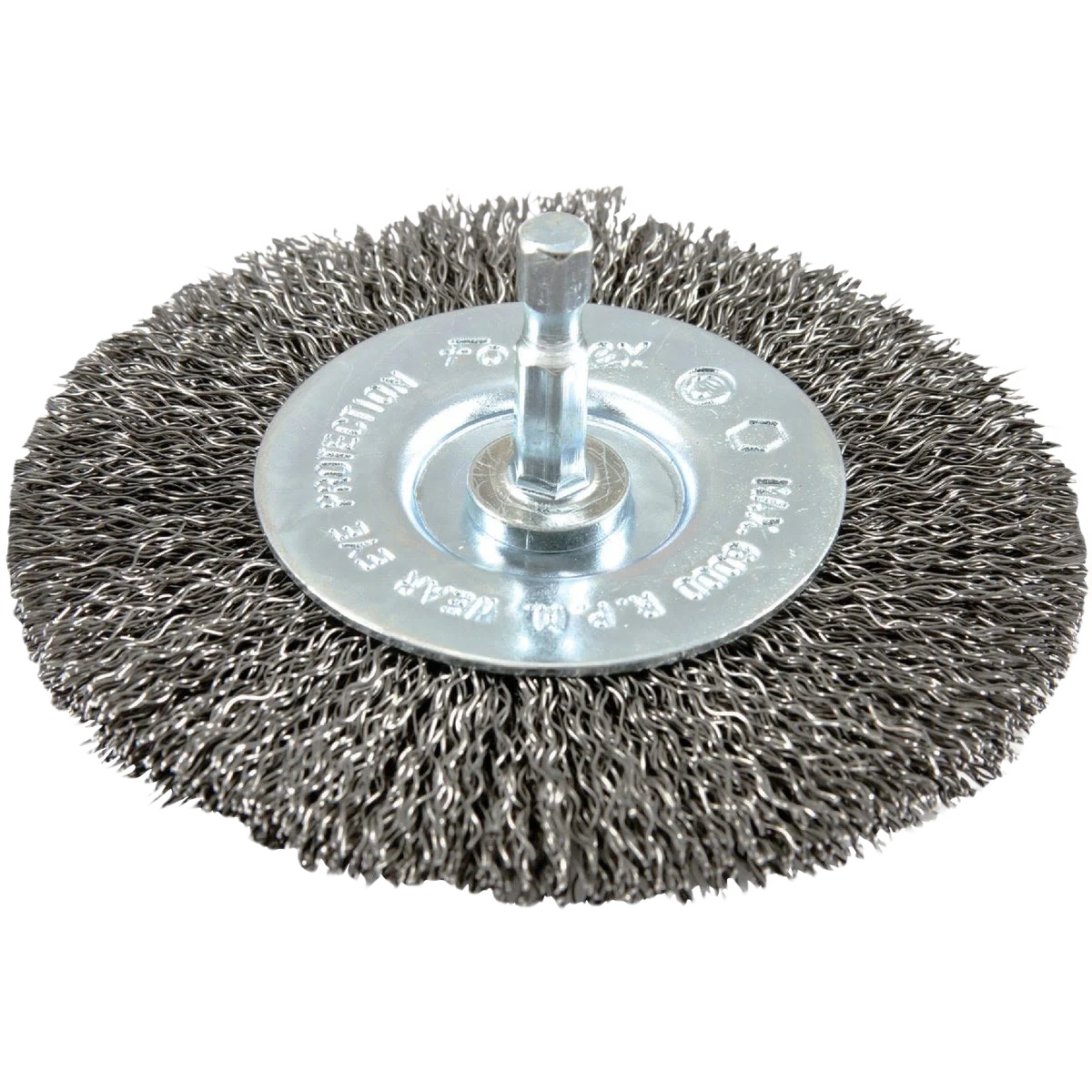 Reusable Forney 4 In. Coarse Drill-Mounted Wire Wheel Certified