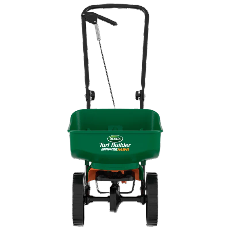Contemporary Scotts Turf Builder EdgeGuard Mini Broadcast Spreader Versatile