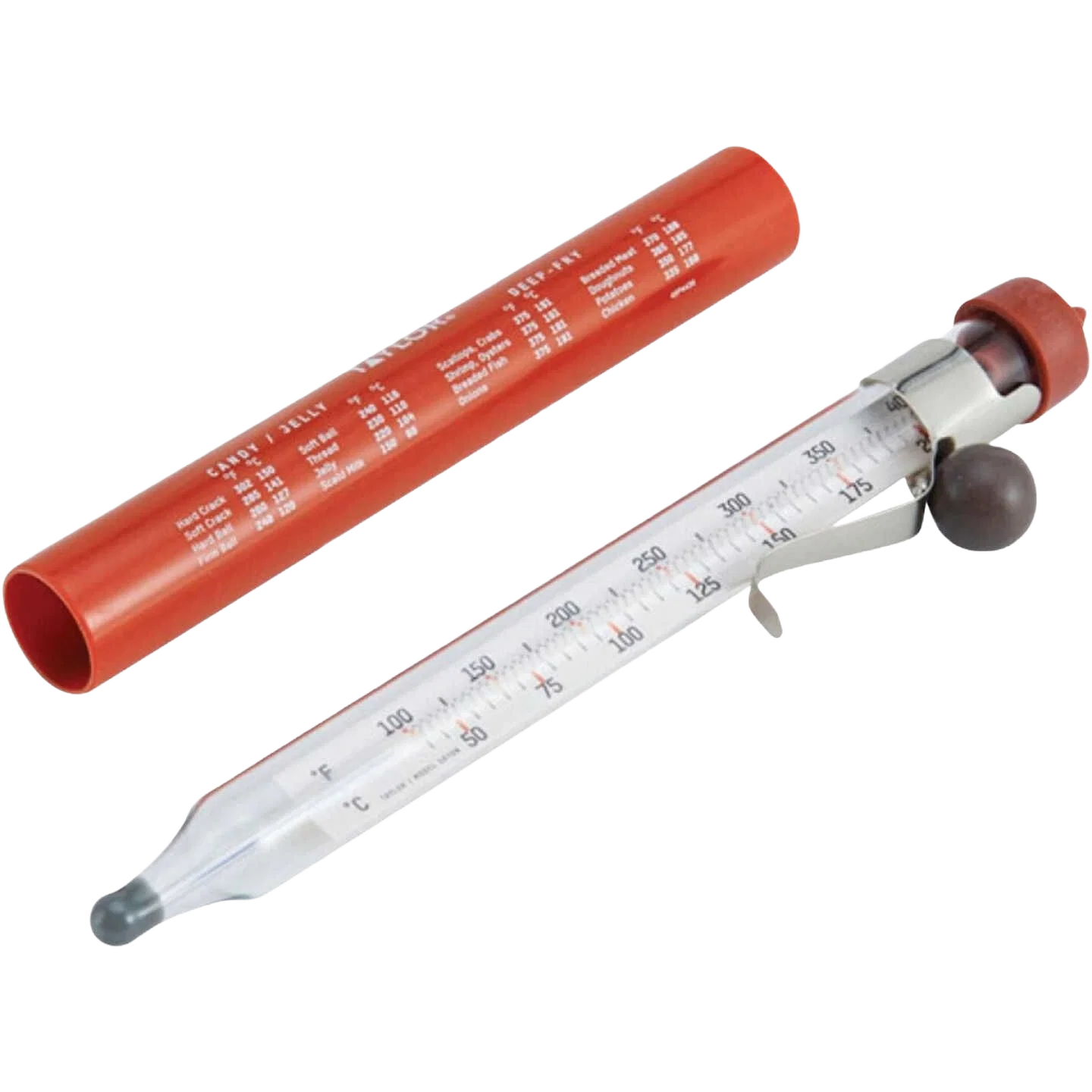 Expertly Made Taylor Candy Deep Fry Kitchen Thermometer 8 in. Smooth