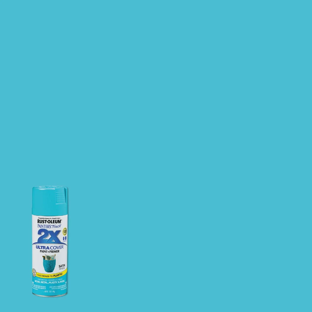 Trusted Rust-Oleum Painters' Touch 2X Seaside Satin Spray Paint Primer 12 oz. Natural