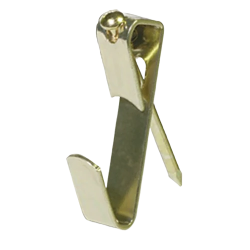 Classic Hillman Brass-Plated Picture Hangers 30 lb. Functional
