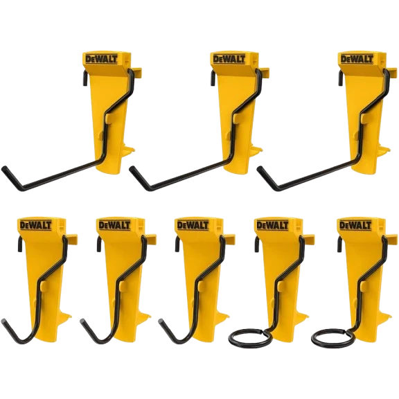 Natural DEWALT 8 Pc. Hand Tool Hook Set Verified